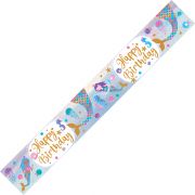 Shimmering Mermaid 9ft Banner