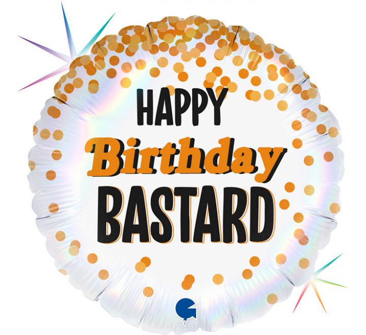 Happy Birthday Bastard Balloon