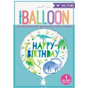 Happy Birthday Dino Balloon