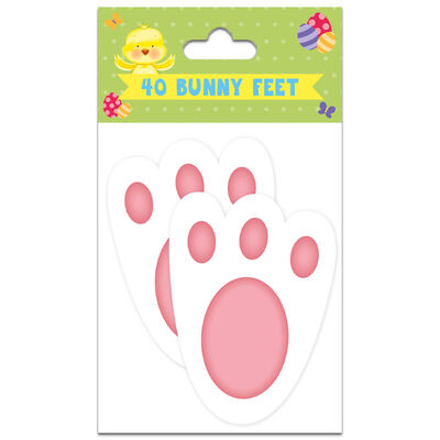 Easter Bunny Feet 40pk