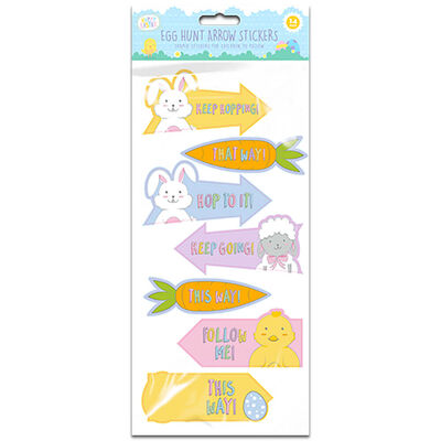 Easter Hunt Stickers 14pk