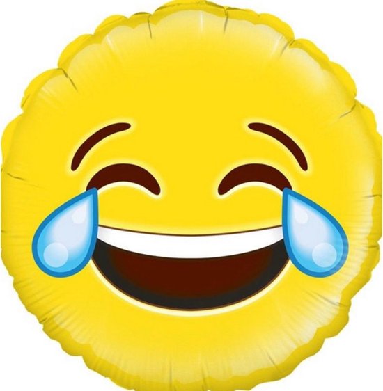 Emoji Laughing Balloon