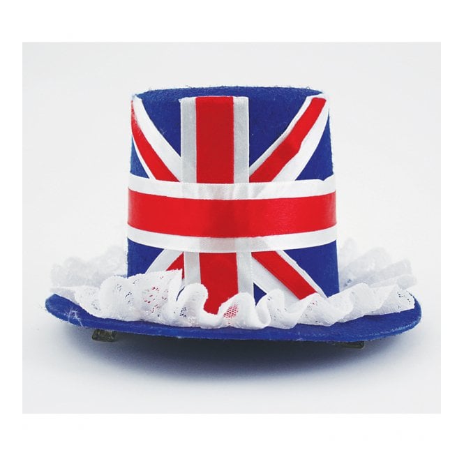 Union Jack Mini Top Hat