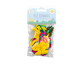 Felt Easter Bunnies 8pk