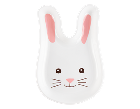 Easter Bunny Plastic Plate