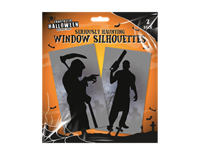 Halloween Window Silhouettes 2pk