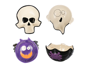 Halloween Stoneware Bowls