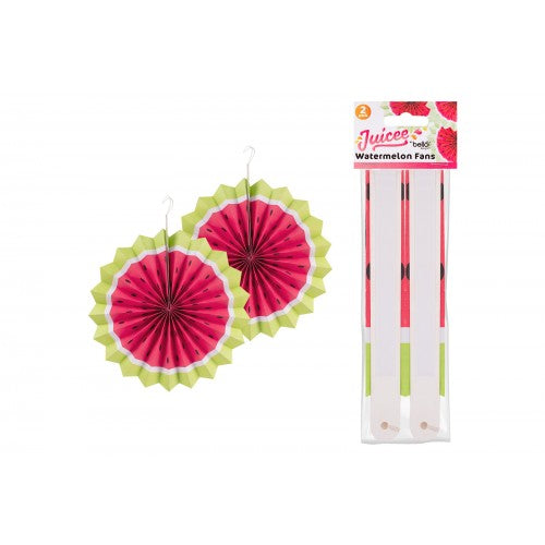 Watermelon Fans 2pk