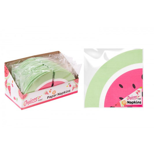 Watermelon Napkins 20pk