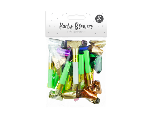 Party Blowers 20pk