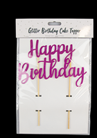 Happy Birthday Cake Topper