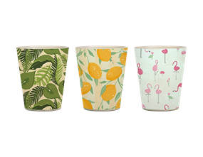 Summer Bamboo Tumbler