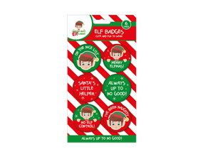 Elf Badges 6pk